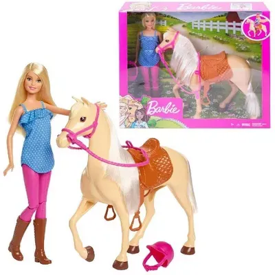 Photo 1 of 
Barbie Horse and Doll