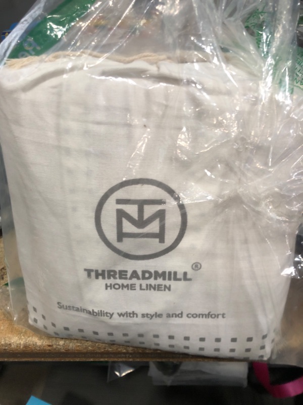 Photo 1 of Threadmill Supima Cotton Sheets, Luxury 1000 Thread Count Soft 100% Cotton Sheets for King Size Bed, 4 Pc Beige King Bed Sheets Set, 5-Star Hotel Quality with Elasticized Deep Pocket King Sheets