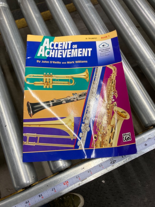 Photo 2 of Accent on Achievement, Bk 1 : B-Flat Trumpet, Book and Online Audio/Software by John, Williams, Mark O'Reilly