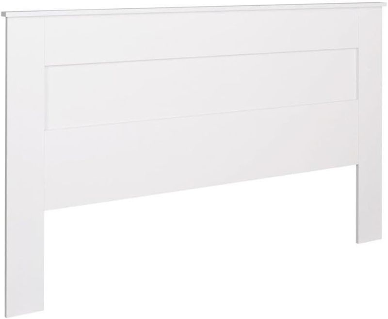 Photo 1 of 
Prepac Stylish Flat Wood Panel Headboard for King Size Beds, Simplistic Wooden King Headboard 2.25" D x 81" W x 48" H, White, WHFK-1301-1
100+ bought in past month
