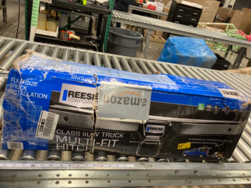 Photo 1 of Reese Towpower Multi-Fit Trailer Hitch Class III. Receiver, Compatible with Select Chevrolet, Dodge, Ford, GMC Trucks