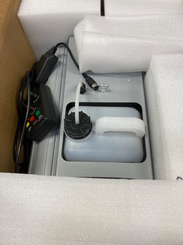 Photo 1 of Fog Machine 3000 Watt with DMX 512, Wired Timer Remote, and Wireless Remote - Perfect for DJ Concerts, Halloween Parties, and Stage Performances