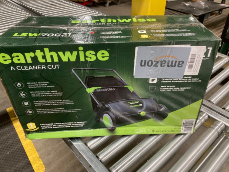 Photo 2 of Earthwise 21-in Push Lawn Sweeper LSW70021