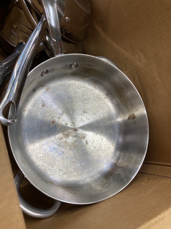 Photo 1 of Farberware Millennium Stainless Steel Cookware Pots and Pans Set, 10 Piece