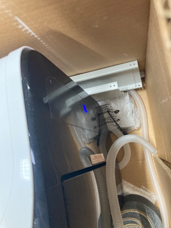 Photo 1 of 12,000 BTU Portable Air Conditioner Cools Up to 500 Sq.Ft, 3-IN-1 Energy Efficient Portable AC Unit with Remote Control & Installation Kits for Large Room, Campervan, Office, Temporary Space