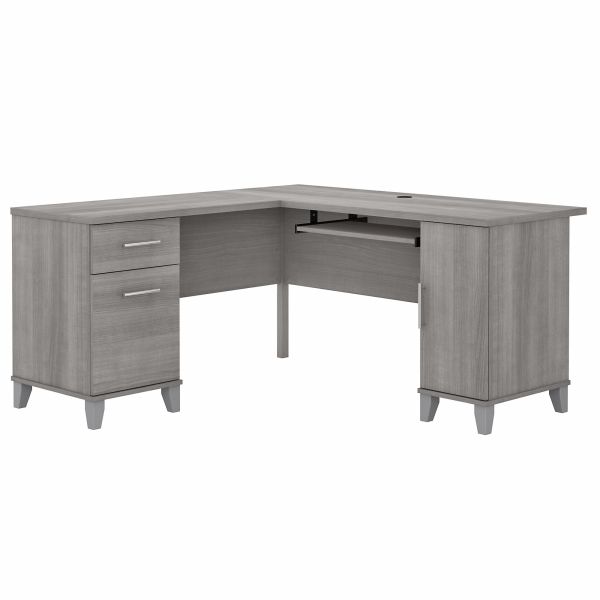 Photo 1 of Bush Furniture Key West Coffee Table with Storage in Washed Gray