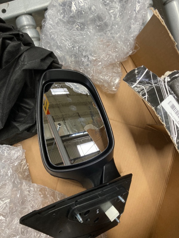 Photo 3 of A-Premium Passenger Side Power Door Mirror - Compatible with Hyundai Elantra GT 2013 2014 2015 2016 2017 - Heated Manual Folding Black Outside Rear View Mirror