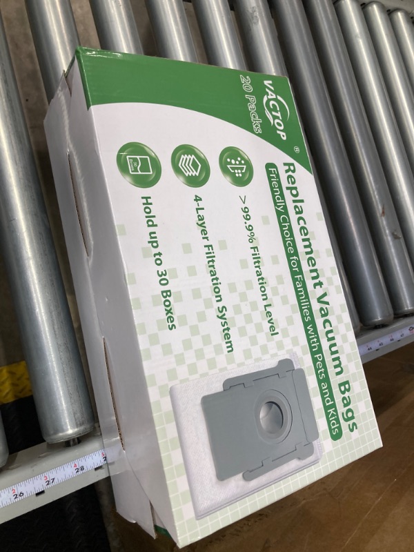 Photo 1 of 20 Pack Replacement Roomba Vacuum Bags, Compatible with iRobot Roomba i7, i7+, i3, i3+, j7, j7+, s9, s9+, i8, i8+, i4, i4+, i6, i6+, i7Plus, s9Plus, i & s & j Series Automatic Dirt Disposal Dust Bags