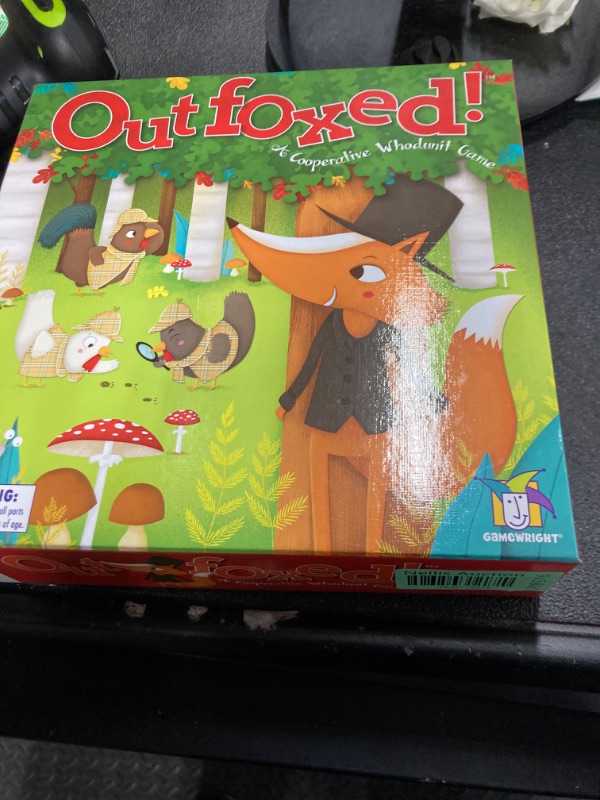 Photo 1 of 
OUTFOXED, A CLASSIC WHO DUNNIT GAME FOR PRESCHOOLERS, 4 players