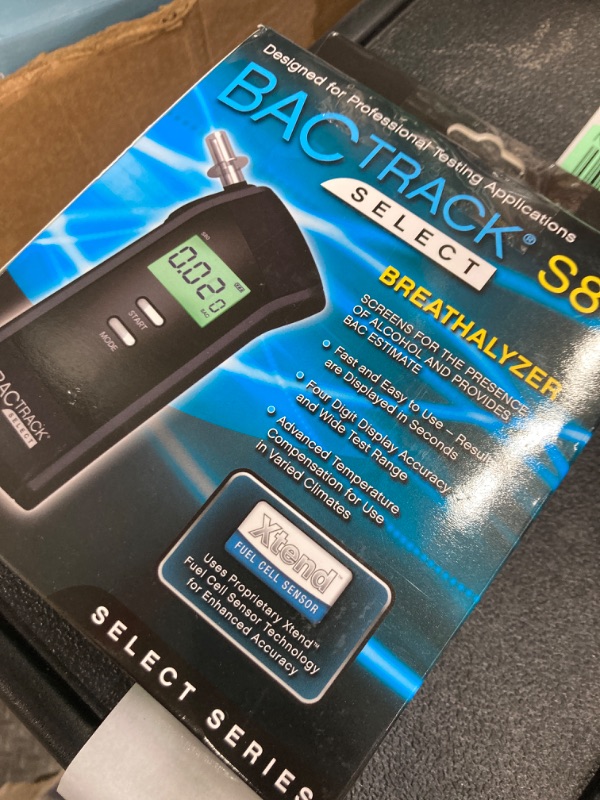 Photo 4 of BACtrack S80 Breathalyzer | Professional-Grade Accuracy | DOT & NHTSA Approved | FDA 510(k) Cleared | Portable Breath Alcohol Tester for Personal & Professional Use