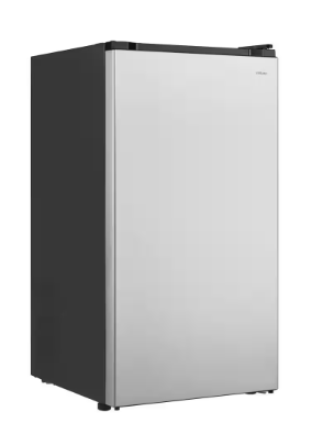 Photo 1 of 3.2 cu. ft. Mini Refrigerator in Stainless Steel, ENERGY STAR


