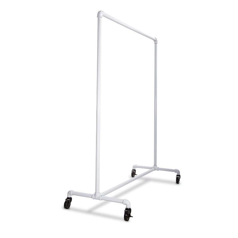 Photo 1 of ***ITEM MAY BE SIMILAR BUT NOT EXACT*** Econoco Pipeline Collection Non-Adjustable Ballet Garment Bar - BLACK
