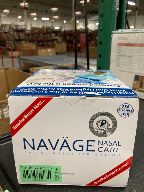 Photo 1 of Navage Multi-User Bundle - Navage Nasal Irrigation System - Saline Nasal Rinse Kit with 1 Navage Nose Cleaner, 20 Salt Pods, and Extra Nasal Dock and Pair of Nose Pillows