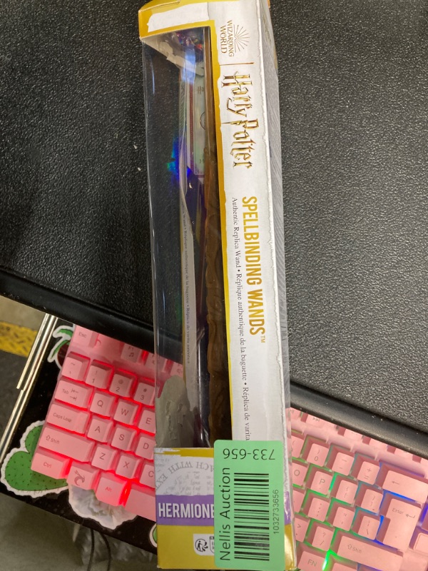 Photo 1 of Wizarding World Harry Potter, 12-inch Spellbinding Hermione Granger Magic Wand with Collectible Spell Card, Kids Toys for Ages 6 and up