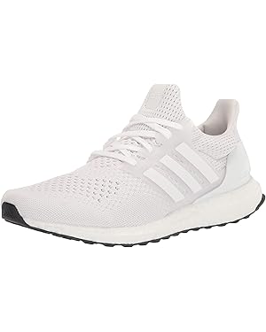 Photo 1 of adidas Men's Ultraboost 5 Running Sneaker, White/White/Crystal White, 11.5