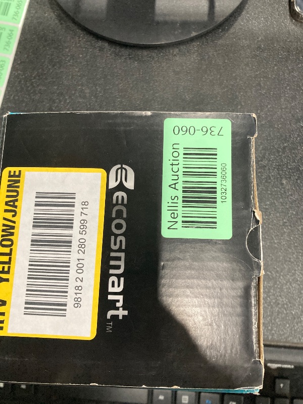 Photo 1 of EcoSmart 90-Watt Equivalent PAR38 RGB Multi-Color Non-Dimmable Flood LED Light Bulb with Selectable Color (1-Pack) EcoSmart   # G110P38CO