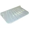 Photo 1 of 25 in. x 4 in. Polyethylene Rectangular Low Profile Window Well Cover