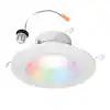 Photo 1 of Color and Tunable White 65W Equivalent 5/6 inch Integrated LED Dimmable Smart Wi-Fi Wiz Connected Remodel Downlight Kit