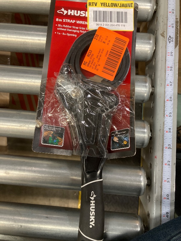 Photo 1 of 24 in. Dual Material Strap Wrench with 8 inch Capacity



