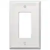 Photo 1 of 
Ascher 1 Gang Rocker Steel Wall Plate - White