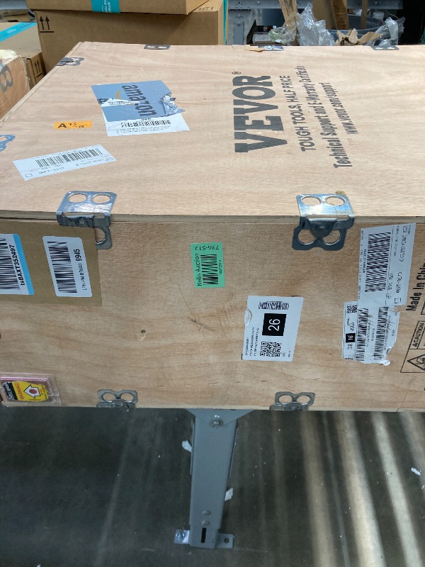 Photo 1 of VEVOR Commercial Ice Cream Machine, 10.6 QT/H Yield, 1000W Single Flavor Countertop Soft Serve Ice Cream Maker, 4L Hopper 1.6L Cylinder, Touch Screen Auto Clean Pre-Cooling, for Restaurant Snack Bar