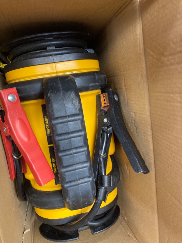 Photo 1 of DEWALT Portable Power 2000 Peak Amp Jump Starter w/Digital Compressor DXAEPS14