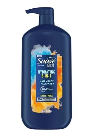 Photo 1 of ~?????~Men 3 in 1 Mens Body Wash, Hair, Face and Body Wash, Hydrating, Citrus & Musk, 30 oz
