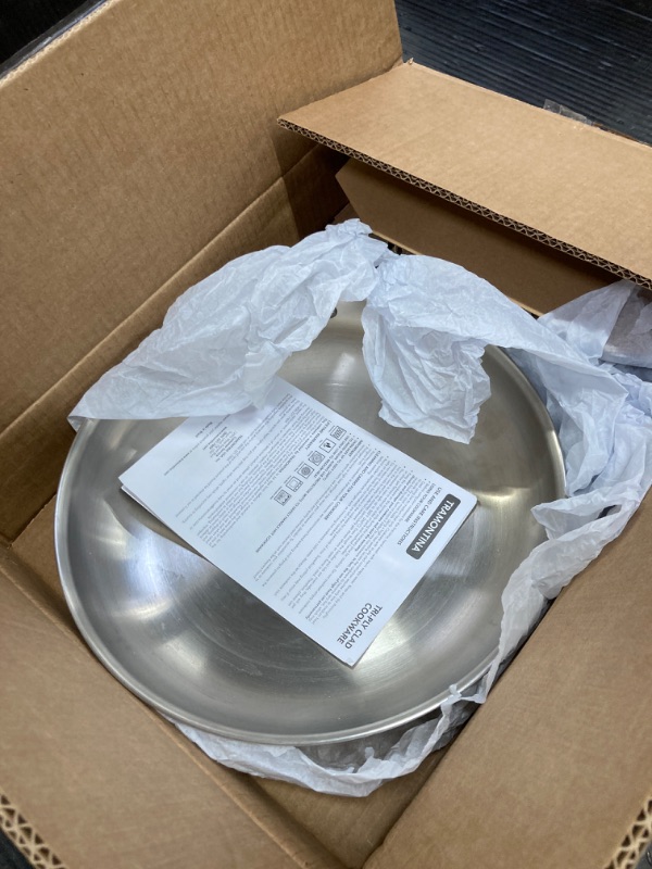 Photo 1 of Made In Cookware - 10-Inch Stainless Steel Frying Pan - 5 Ply Stainless Clad - Professional Cookware - Crafted in Italy - Induction Compatible
