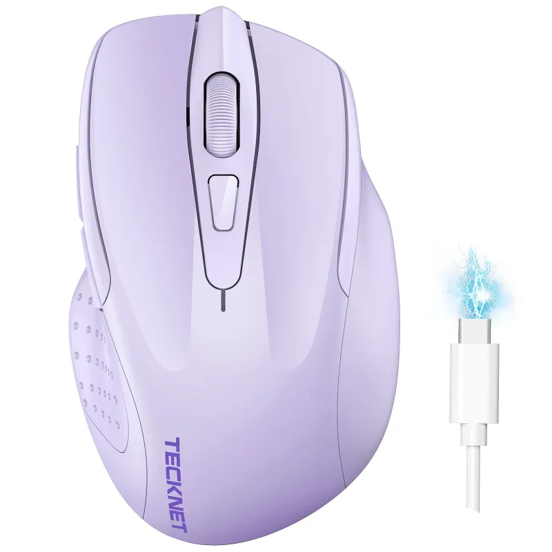 Photo 1 of tecknet mouse lavender