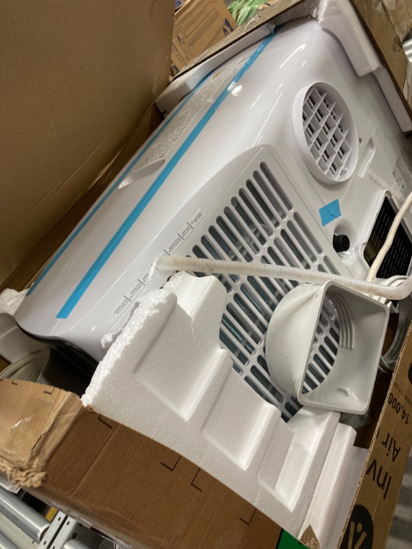 Photo 2 of ***PARTS ONLY***
14000 BTU Inverter Portable Air Conditioner, Dual Hose Floor AC Unit, Cooler, Heater, Dehumidifier & Fan, Ultra Quiet 42dB, Portable AC with Window Kit & Remote Control for Rooms up to 750 Sq. Ft