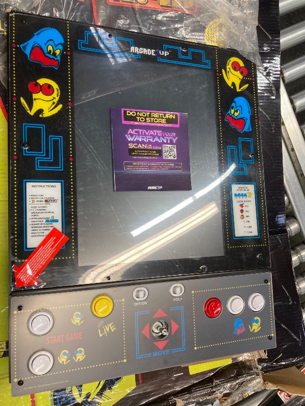 Photo 2 of Arcade 1up Pacman Legacy Deluxe Arcade Machine