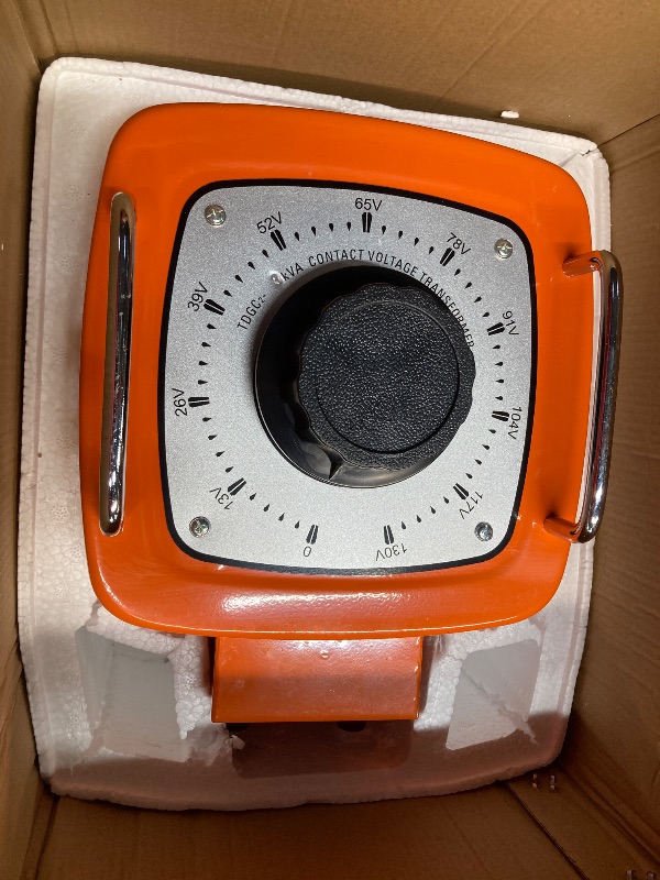 Photo 1 of VEVOR 3000VA Auto Variable Voltage Transformer, 23 Amp, 110V Input 0-130V Output AC Voltage Regulator, with LCD Display 4 Extra Fuses Thermal Control Switch for Home Industrial Office