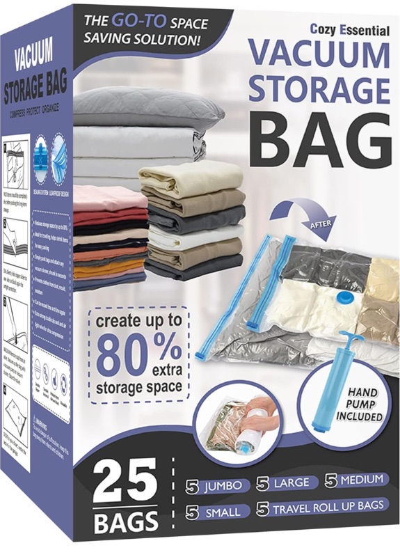 Photo 1 of 25 Pack Space Saver Bags 