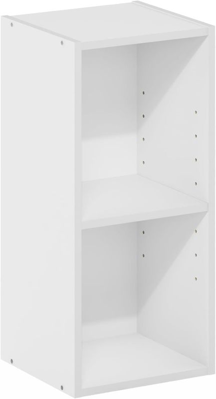 Photo 1 of 2-Tier Space Saving Storage Shelf Bookcase