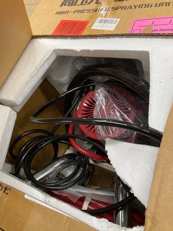 Photo 1 of GUTUBAO 925 Airless Paint Sprayer Kit,High Efficiency Airless Painting Machine with 19.68" Extension,515,517,519 Tip for Large Projects, Commercial Paint Sprayer for House Painting or Contractor