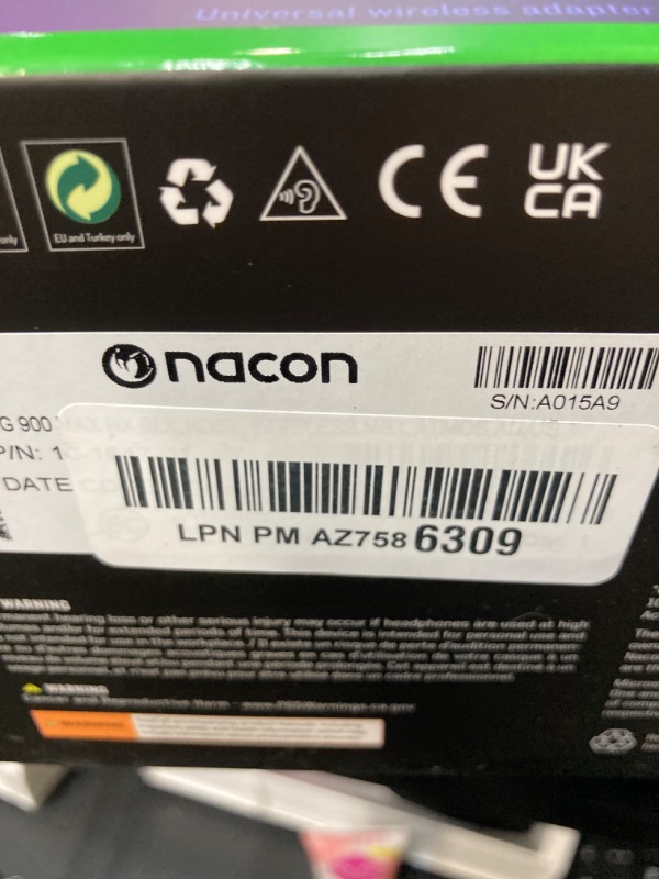 Photo 1 of RIG 900 MAX Dual Wireless Gaming Headset with Bluetooth for Xbox, PlayStation, and PC - Multi-Function Charging Base - Up to 60 Hours Battery - Dolby Atmos 3D Audio