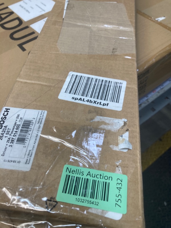 Photo 1 of BOSCH 26A20A ICON Beam Wiper Blades - Driver and Passenger Side - Set of 2 Blades (26A and 20A)