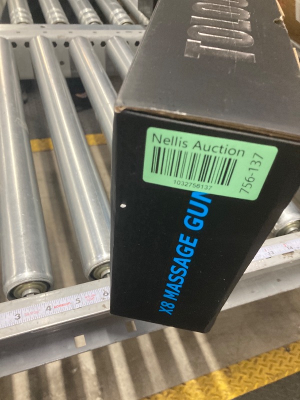 Photo 1 of TOLOCO Massage Gun, Muscle Massage Gun Deep Tissue, Percussion Massage Gun with 10 Replacement Heads, Super Quiet Portable Electric Massager for Athletes, Treatment, Relax, Grey