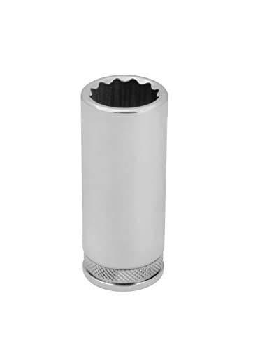 Photo 1 of 2 PACK  Titan 68712 3/8-Inch Drive X 12mm 12-Point Metric Deep Socket 