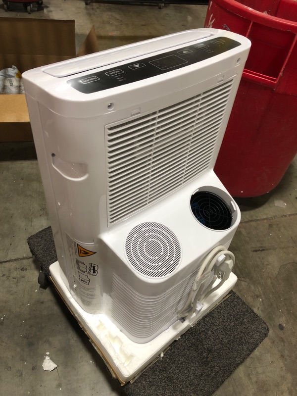 Photo 3 of  SereneLife Compact Home AC Cooling Unit with Built-in Dehumidifier & Fan Modes 14 000 BTU (White) 