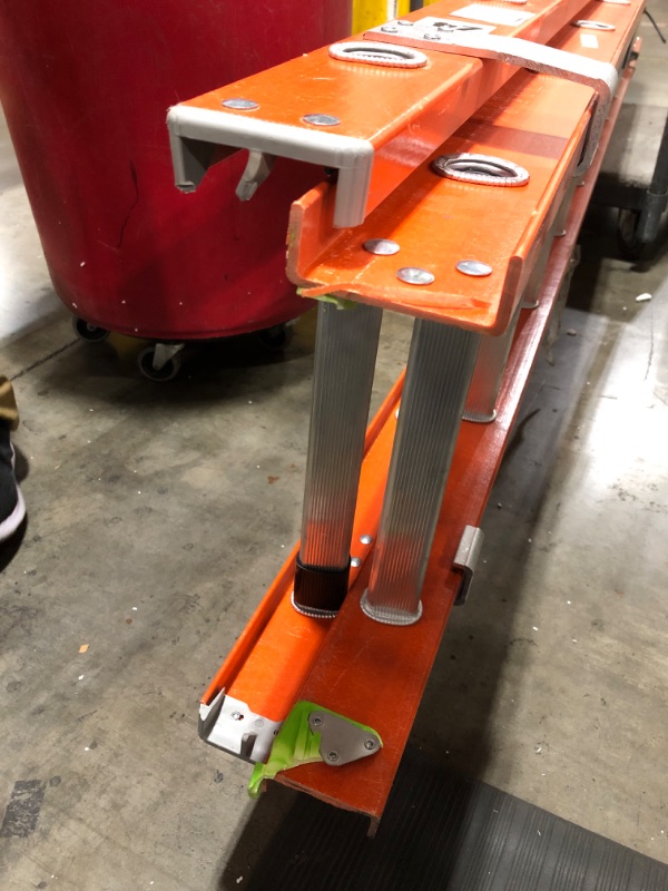 Photo 4 of  Louisville Ladder L-3022-24PT Foot Extension Ladder, 20 feet, Orange 