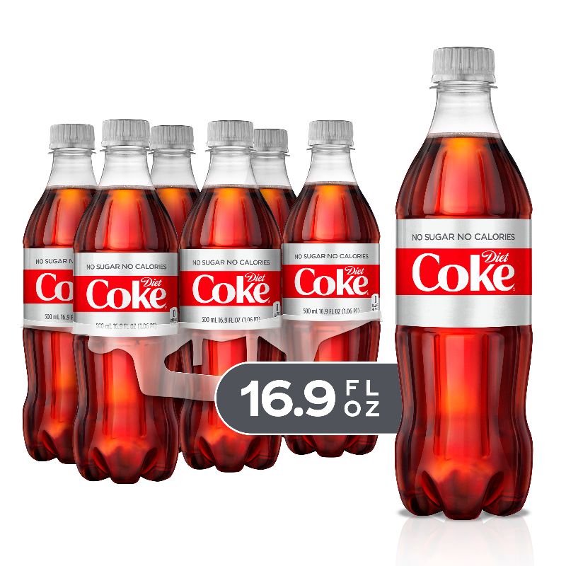 Photo 1 of  Diet Coke 6-Pack 16.9 Oz Bottles BEST BY 06 SEPT 2024