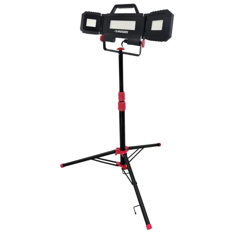 Photo 1 of  7000-Lumen Multi-Directional LED Tripod Work Light 