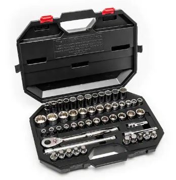 Photo 1 of 1/2 in. Drive Mechanics Tool Set (52-Piece)
