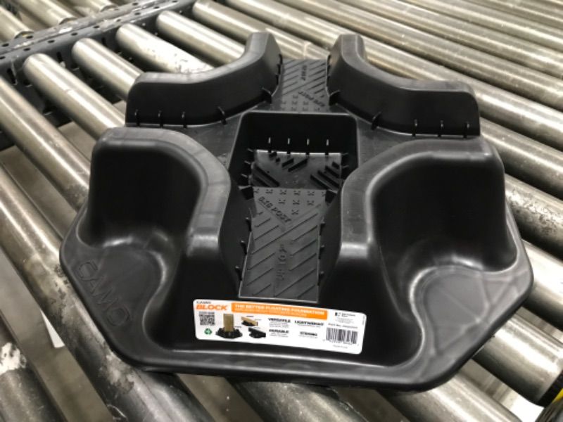 Photo 1 of  15.75 in. X 15.75 in. 3.5 in. Block Heavy-Duty Polyolefin Deck Block 