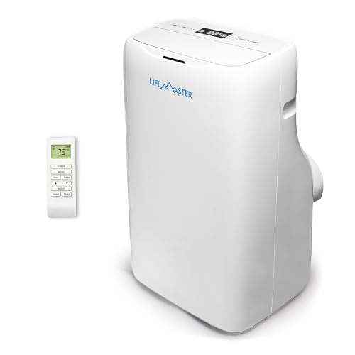 Photo 1 of  Lifemaster LMDUAL44 LMPAC Portable Air Conditioner, 14,000 BTU Dual Hose, White 