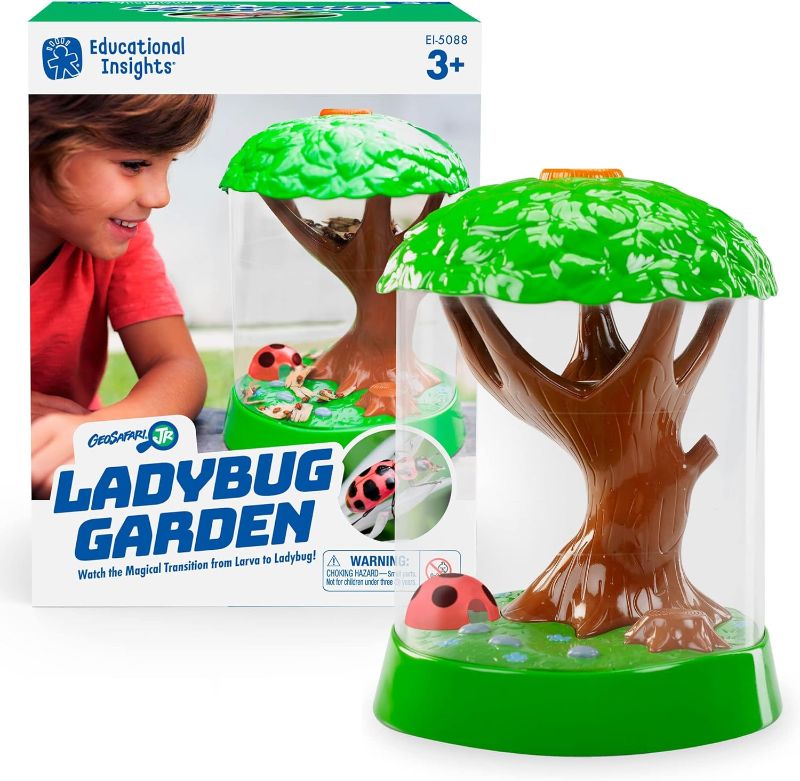 Photo 1 of  Educational Insights GeoSafari Jr. Ladybug Garden: Kids Outdoor Toys for Kids Ages 3+, Bug Catcher for Kids 