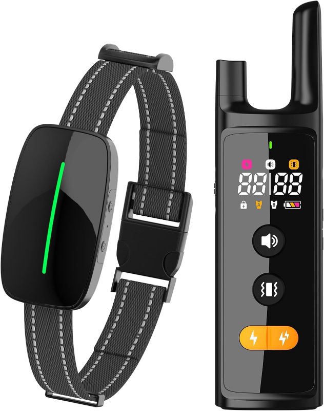 Photo 1 of  Dog Shock Collar with Remote Control - 3300FT Dog Training Collar with 4 Training Modes DT510 IPX7 Waterproof Rechargeable Electric Dog Collar for All Breeds (1 Collar-Receiver) 