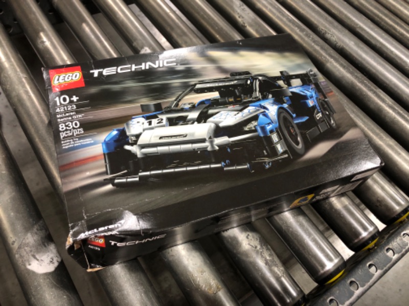 Photo 2 of  LEGO Technic McLaren Senna GTR 42123 Racing Sports Collectable Model Car Building Kit Car Construction Toy Gift Idea for Kids Boys and Girls 