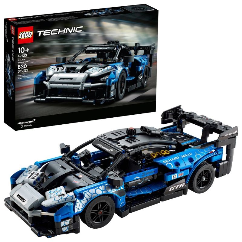 Photo 1 of  LEGO Technic McLaren Senna GTR 42123 Racing Sports Collectable Model Car Building Kit Car Construction Toy Gift Idea for Kids Boys and Girls 